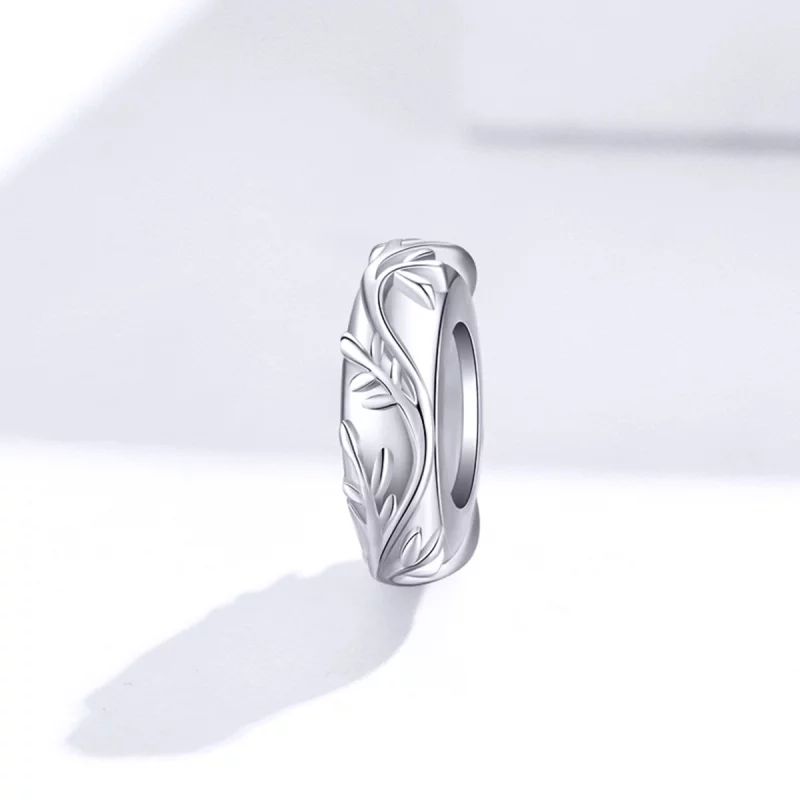 (image pour) Charm espaceur Style PANDORA Feuille de vigne - BSC142 - Afficher 2