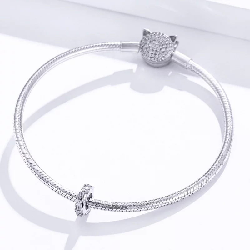 (image pour) Charm espaceur Style PANDORA Feuille de vigne - BSC142 - Afficher 3