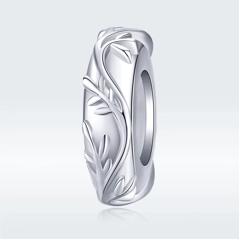 (image pour) Charm espaceur Style PANDORA Feuille de vigne - BSC142 - Afficher 5