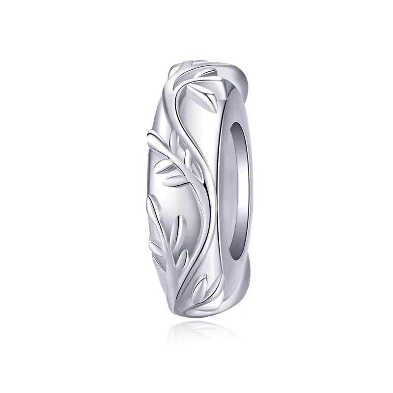 (image pour) Charm espaceur Style PANDORA Feuille de vigne - BSC142