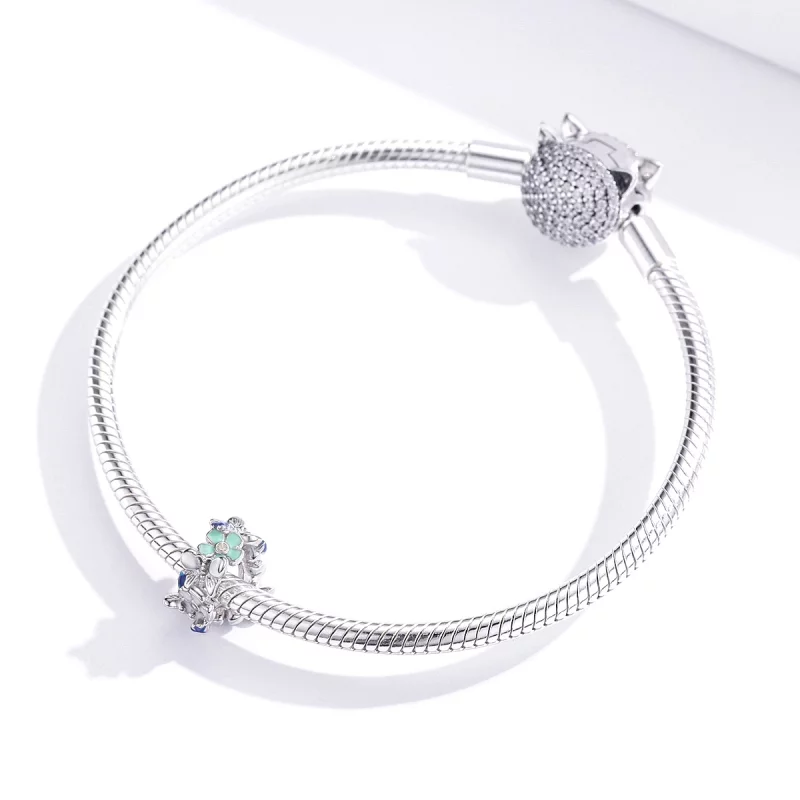 (image pour) Charm espaceur Style PANDORA Jardin coloré - BSC288 - Afficher 2