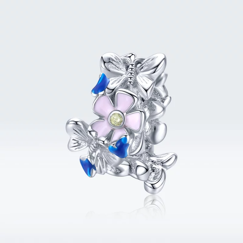 (image pour) Charm espaceur Style PANDORA Jardin coloré - BSC288 - Afficher 5