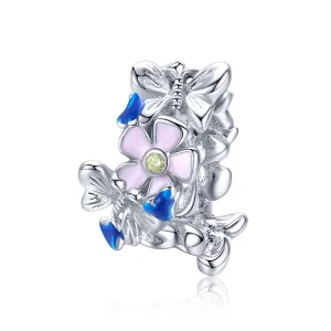 (image pour) Charm espaceur Style PANDORA Jardin coloré - BSC288