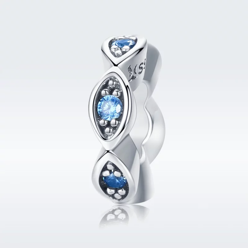 (image pour) Charm espaceur Style PANDORA Les yeux brillants - SCC513 - Afficher 2