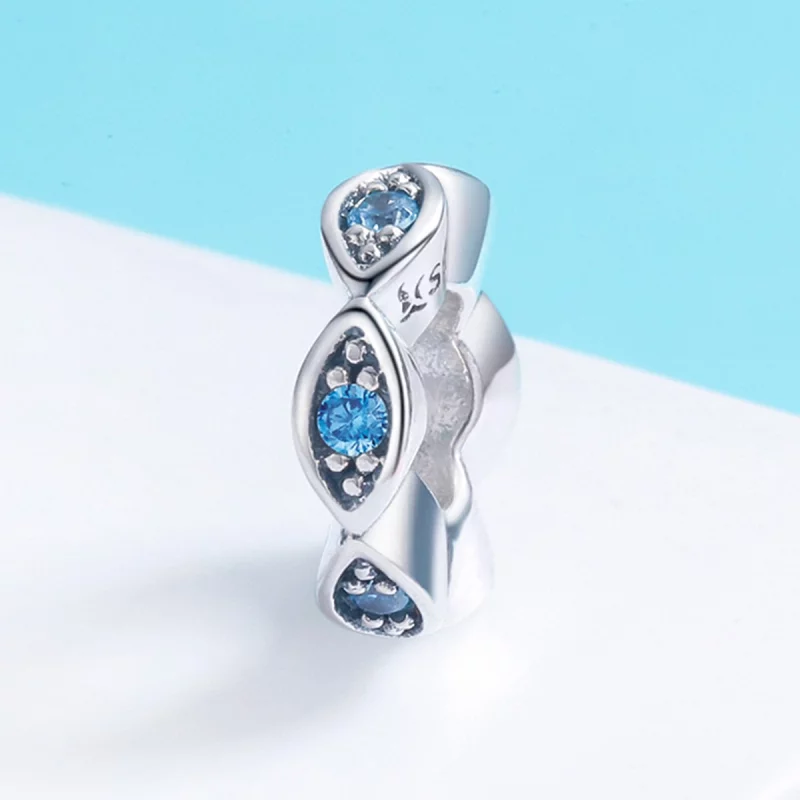 (image pour) Charm espaceur Style PANDORA Les yeux brillants - SCC513 - Afficher 3