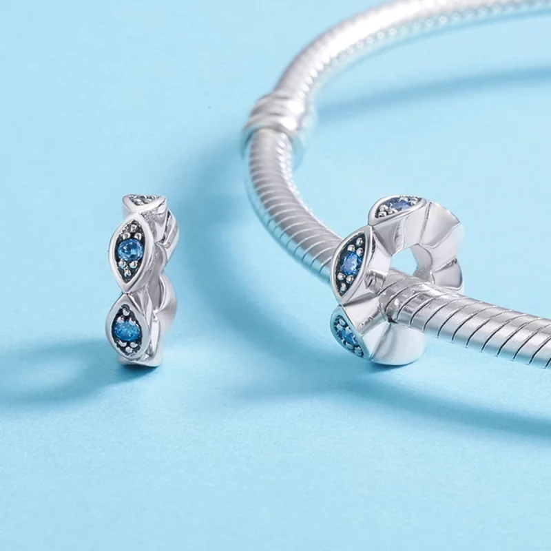 (image pour) Charm espaceur Style PANDORA Les yeux brillants - SCC513 - Afficher 5