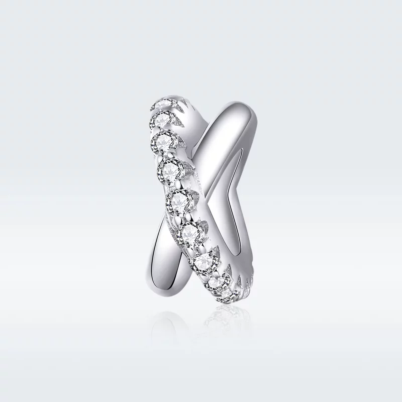 (image pour) Charm espaceur Style PANDORA Élégant - BSC214 - Afficher 5