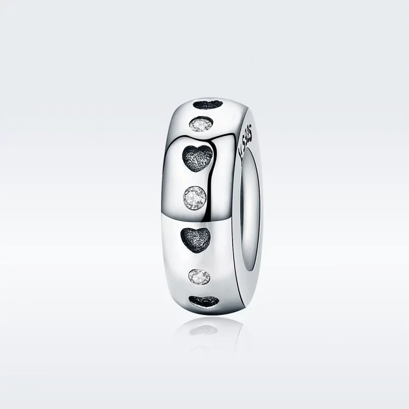 (image pour) Charm espaceur Style PANDORA Mignonne - SCC593 - Afficher 2