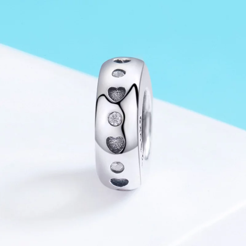 (image pour) Charm espaceur Style PANDORA Mignonne - SCC593 - Afficher 3