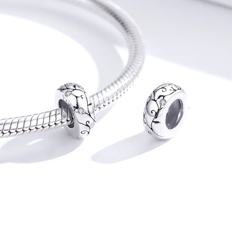(image pour) Charm espaceur Style PANDORA Motif classique - SCC1559 - Afficher 4