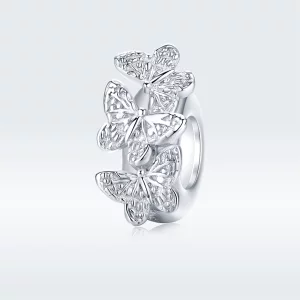 (image pour) Charm espaceur Style PANDORA Papillon - BSC120