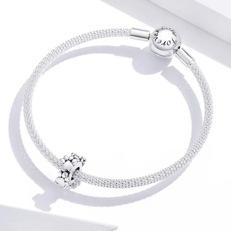 (image pour) Charm espaceur Style PANDORA sweet Hearts - SCC1504 - Afficher 2