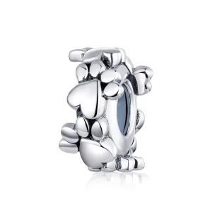 (image pour) Charm espaceur Style PANDORA sweet Hearts - SCC1504