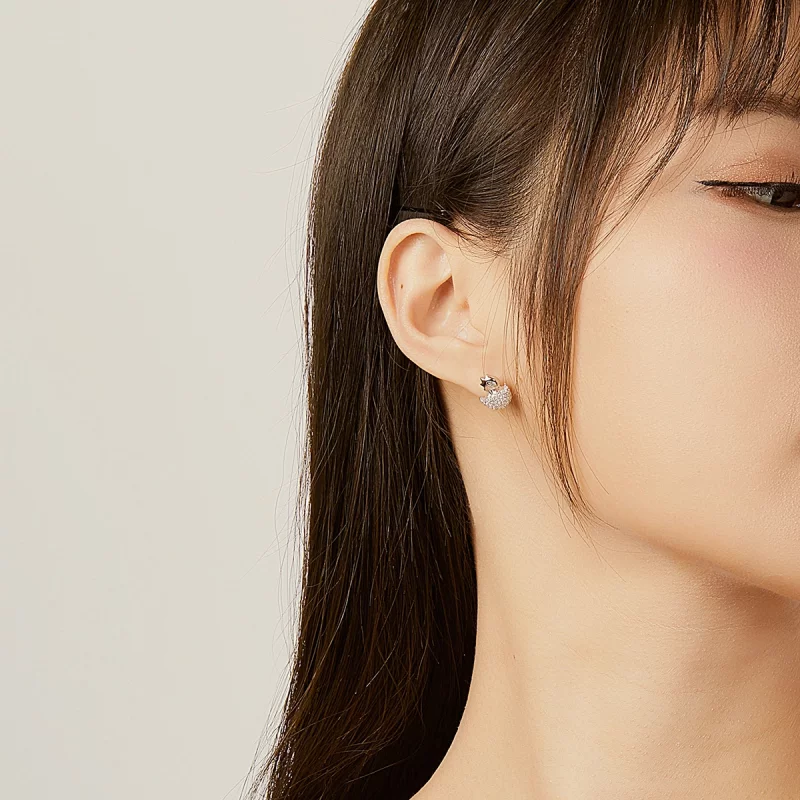 (image pour) Boucles d'oreilles bébé dinosaure style Pandora - BSE354 - Afficher 8