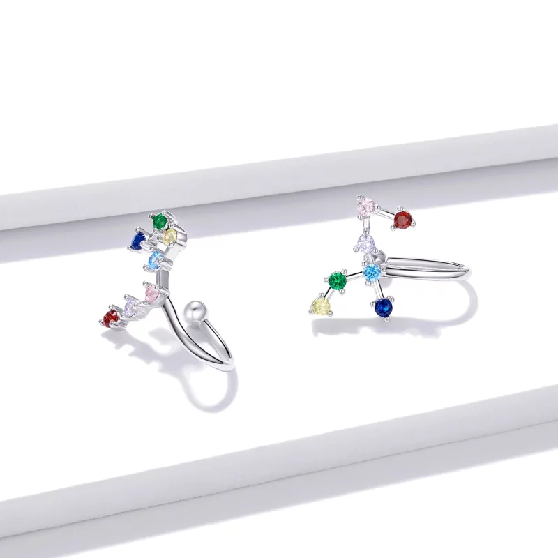 (image pour) Boucles d'oreilles à clou style Pandora Star Track - BSE457 - Afficher 4
