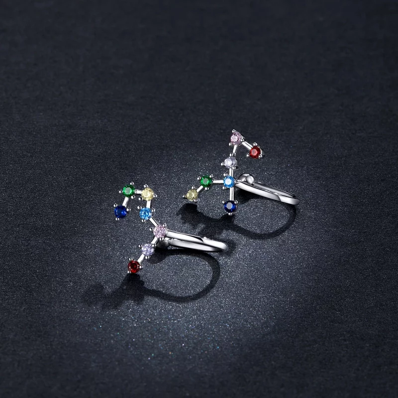 (image pour) Boucles d'oreilles à clou style Pandora Star Track - BSE457 - Afficher 5