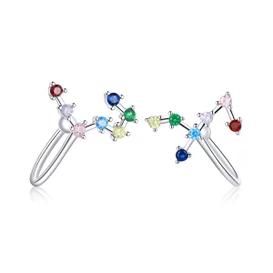 (image pour) Boucles d'oreilles à clou style Pandora Star Track - BSE457
