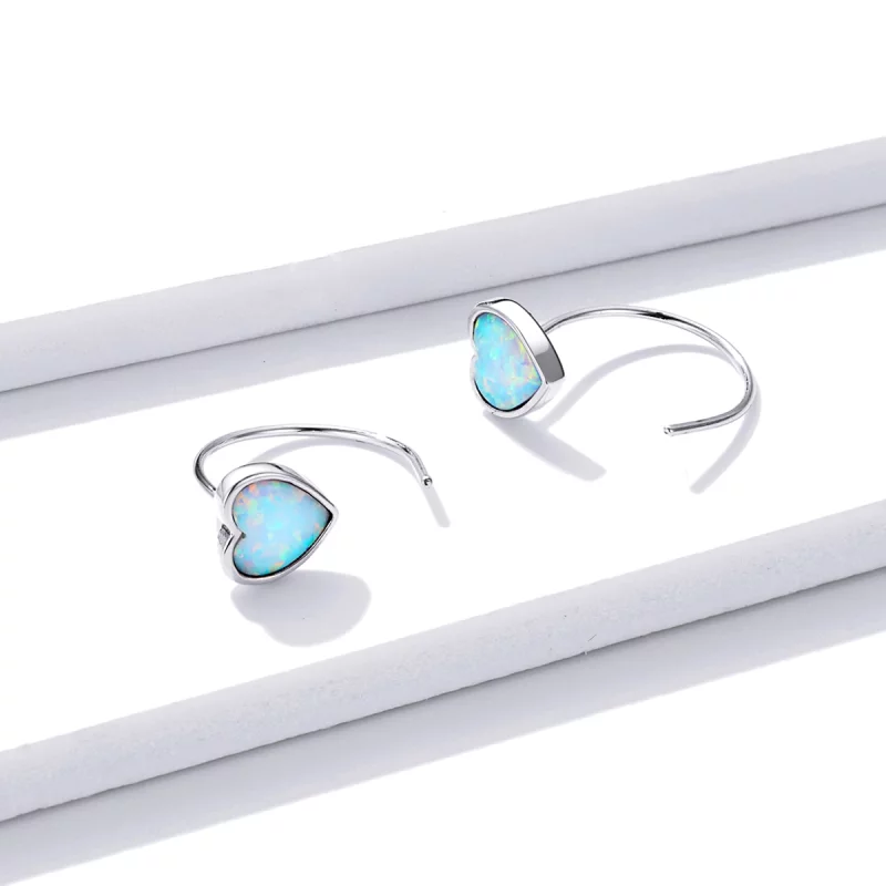 (image pour) Boucles d'oreilles à clous de style Pandora Aurora Romance - BSE499 - Afficher 3