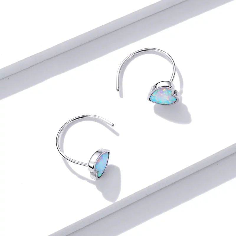 (image pour) Boucles d'oreilles à clous de style Pandora Aurora Romance - BSE499 - Afficher 4