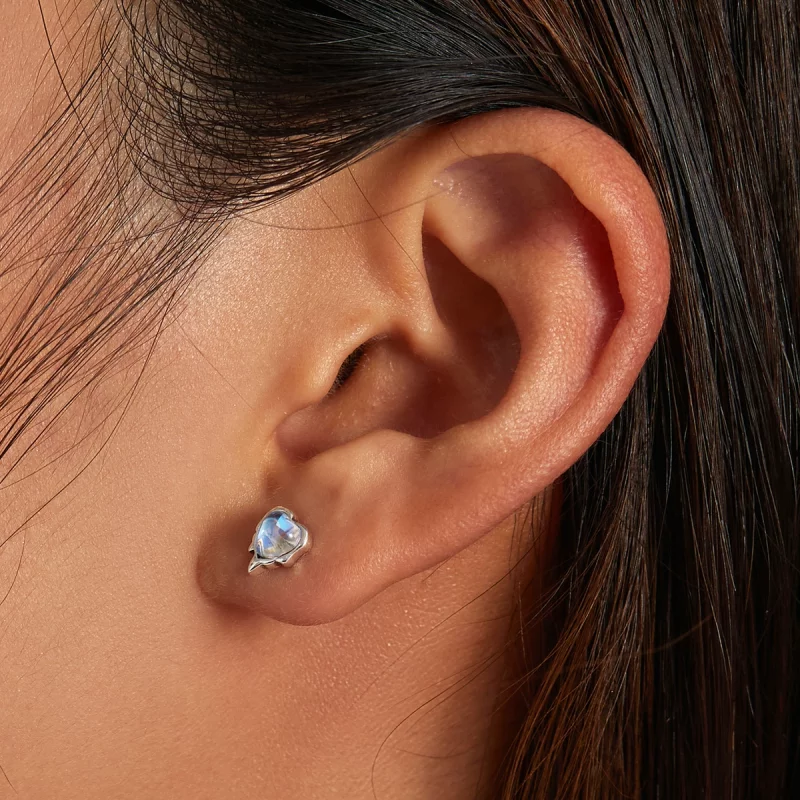 (image pour) Boucles d'oreilles à clous de style Pandora Melting Love - SCE1306 - Afficher 6