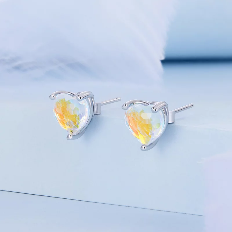 (image pour) Boucles d'oreilles Pandora Style Love Symphony en verre - BSE713 - Afficher 2