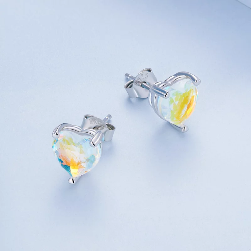 (image pour) Boucles d'oreilles Pandora Style Love Symphony en verre - BSE713 - Afficher 4