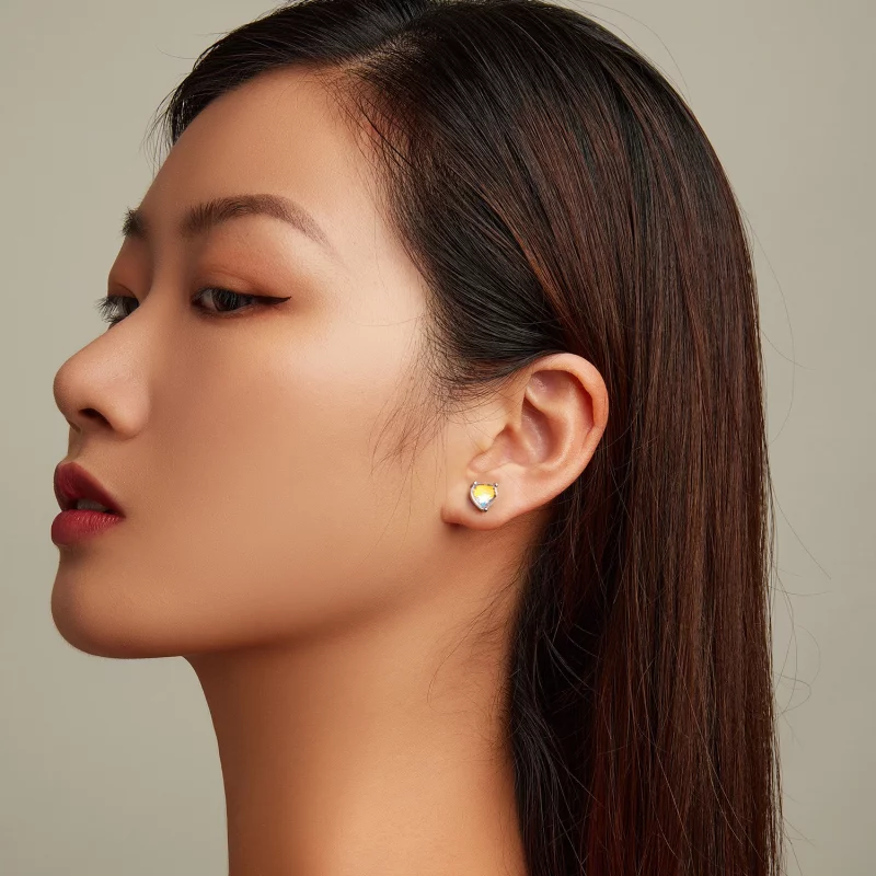 (image pour) Boucles d'oreilles Pandora Style Love Symphony en verre - BSE713 - Afficher 6