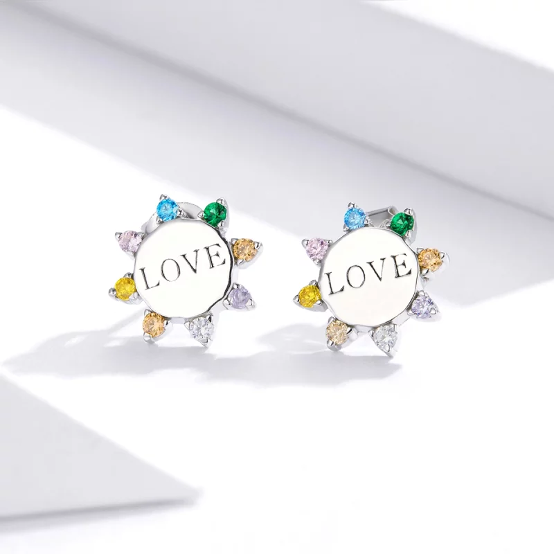 (image pour) Boucles d'oreilles Pandora Style Sweet Love - SCE892 - Afficher 2