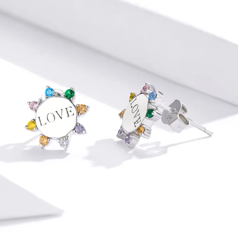 (image pour) Boucles d'oreilles Pandora Style Sweet Love - SCE892 - Afficher 3