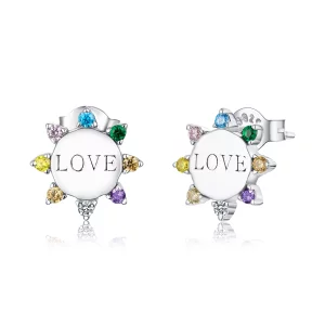 (image pour) Boucles d'oreilles Pandora Style Sweet Love - SCE892