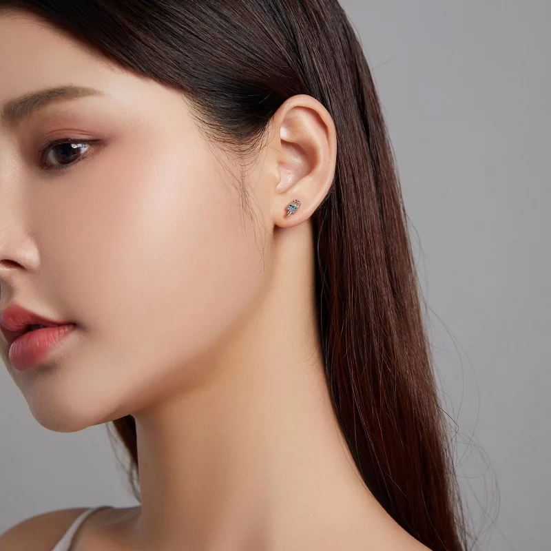 (image pour) Pandora Style Été Chéri - Boucles d'oreilles à clou crème glacée - BSE491-A - Afficher 6