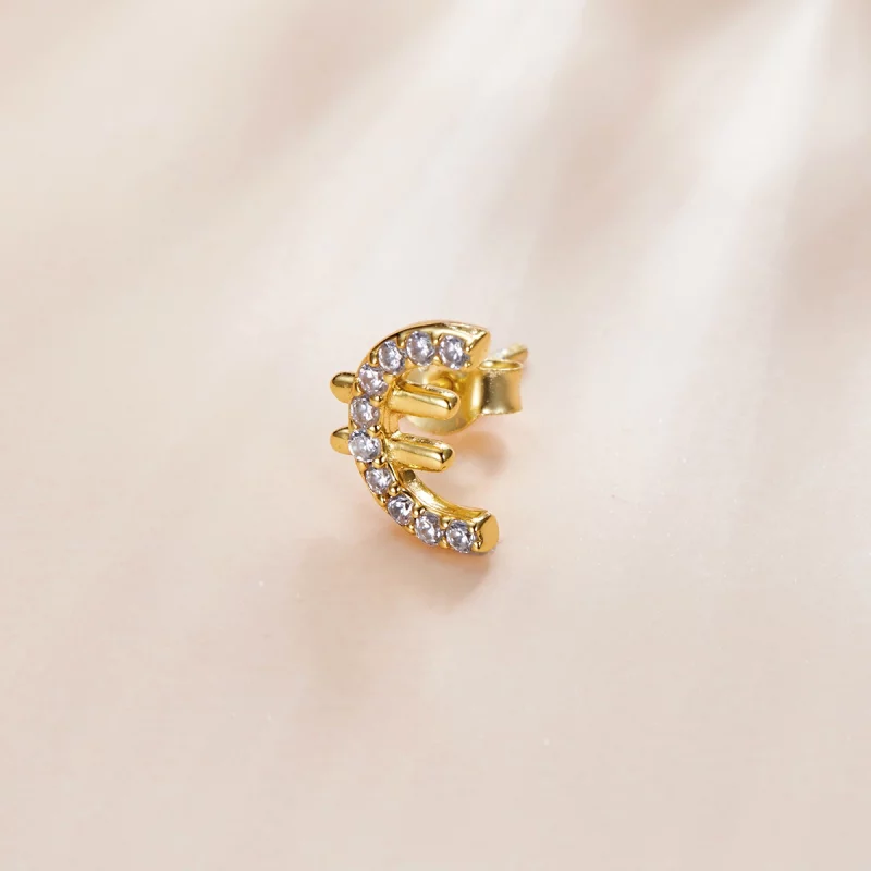 (image pour) Style Pandora Symbole Secret - Boucles d'oreilles à clous - SCE1074 - € - Afficher 2
