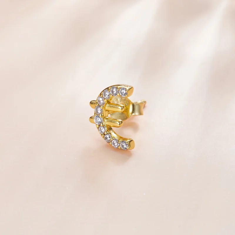 (image pour) Style Pandora Symbole Secret - Boucles d'oreilles à clous - SCE1074 - € - Afficher 3