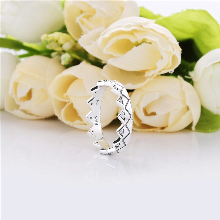 (image pour) Bague PANDORA Couronne Totem en Argent 198033CZ - Afficher 2