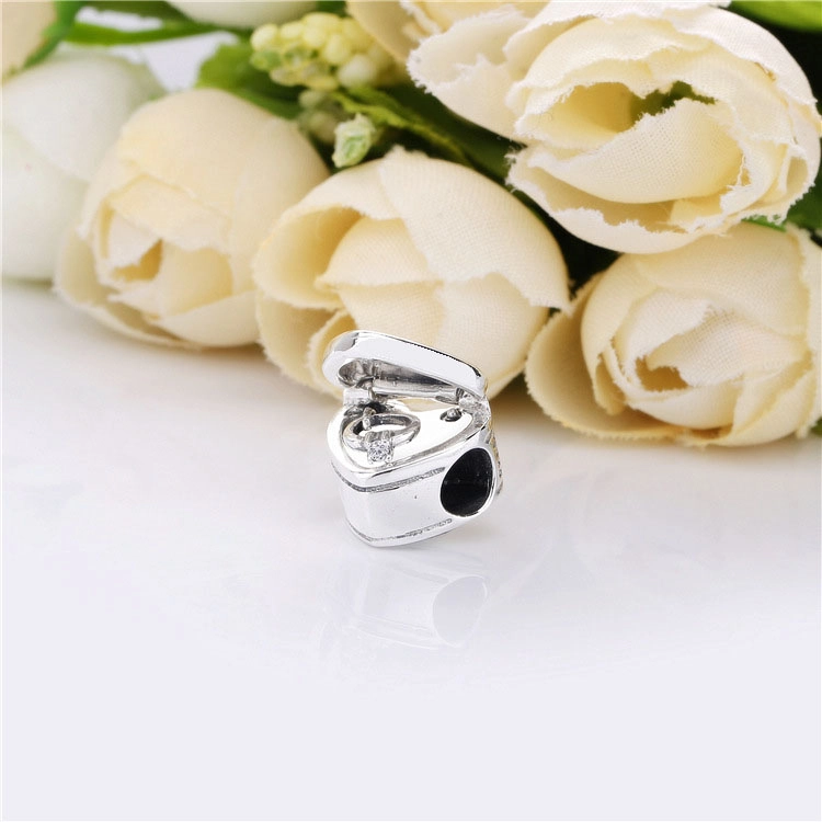 (image pour) Charm PANDORA Notre Promesse en Argent 798072CZ - Afficher 4