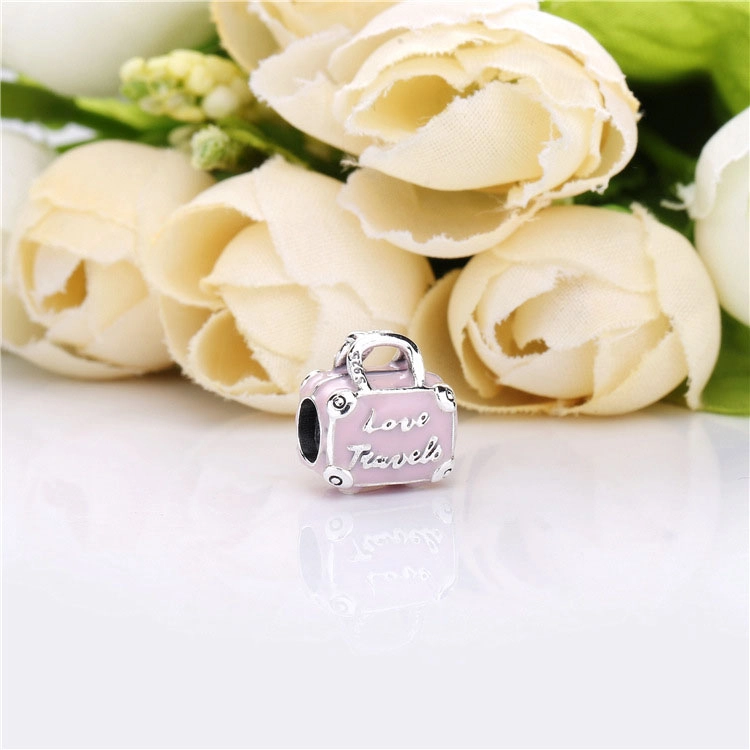(image pour) Charm PANDORA Valise en Argent 798063EN124 - Afficher 2