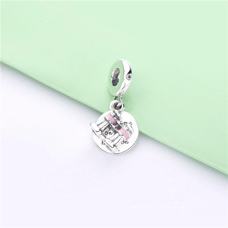 (image pour) Charm pendant PANDORA Jumelles en Argent 798062CZ - Afficher 4
