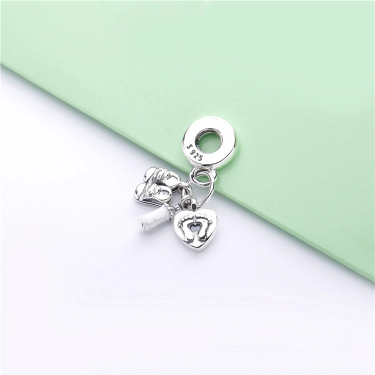 (image pour) Charm pendant PANDORA Mon Petit Bébé en Argent 798106CZ - Afficher 2