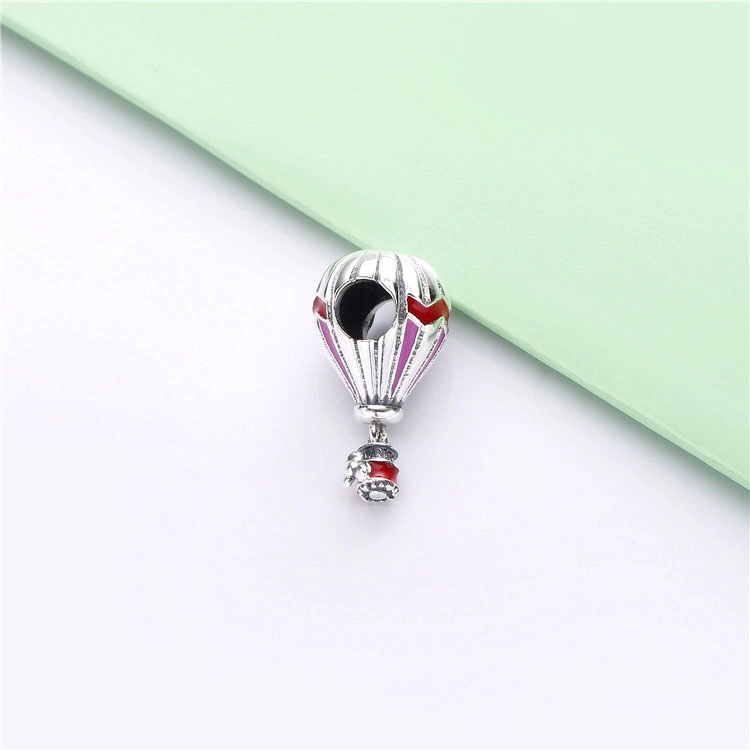 (image pour) Charm pendant PANDORA Montgolfière en Argent 798055ENMX - Afficher 3