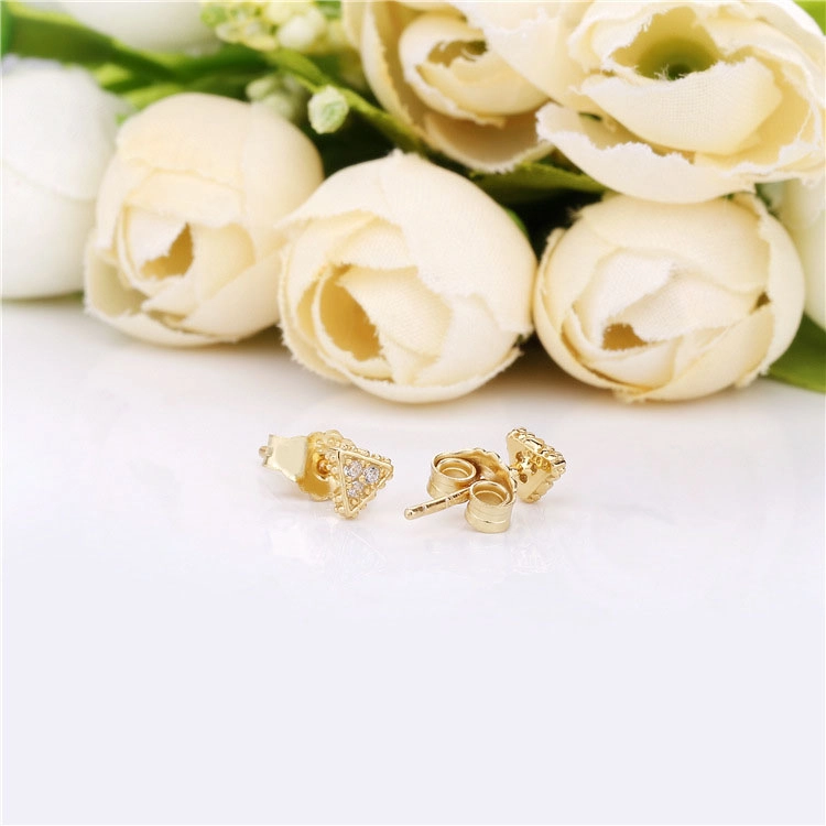 (image pour) Clous d'oreilles Triangles Scintillants en Pandora Shine 268030CZ - Afficher 4