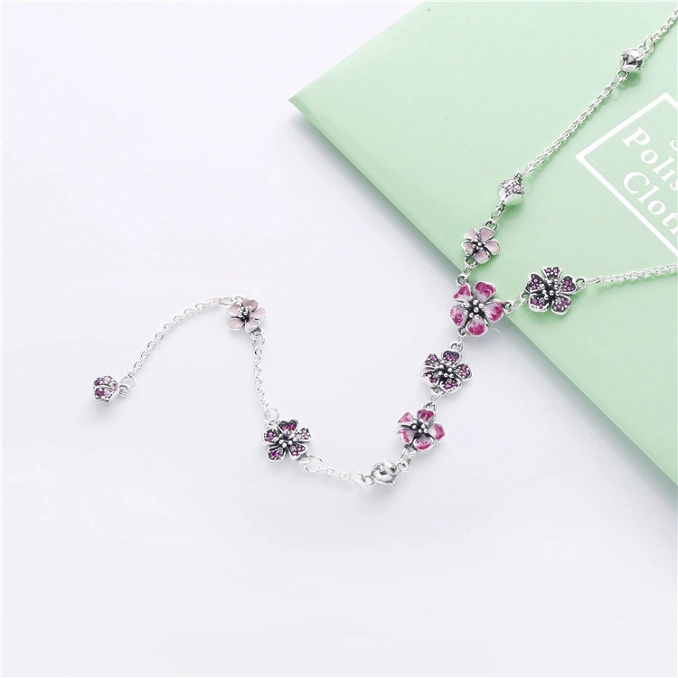 (image pour) Collier PANDORA Fleur de pêche 398074NCCMX - Afficher 4