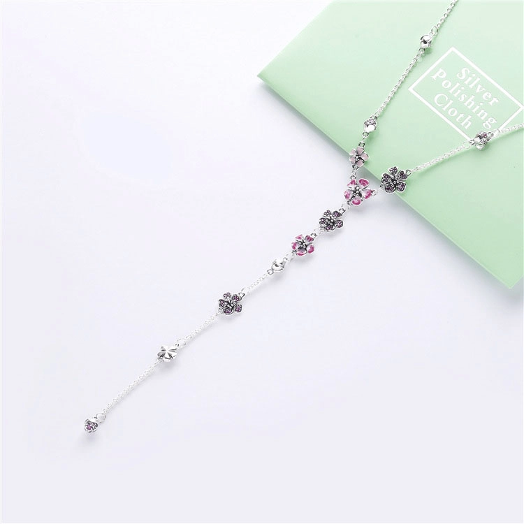 (image pour) Collier PANDORA Fleur de pêche 398074NCCMX - Afficher 5