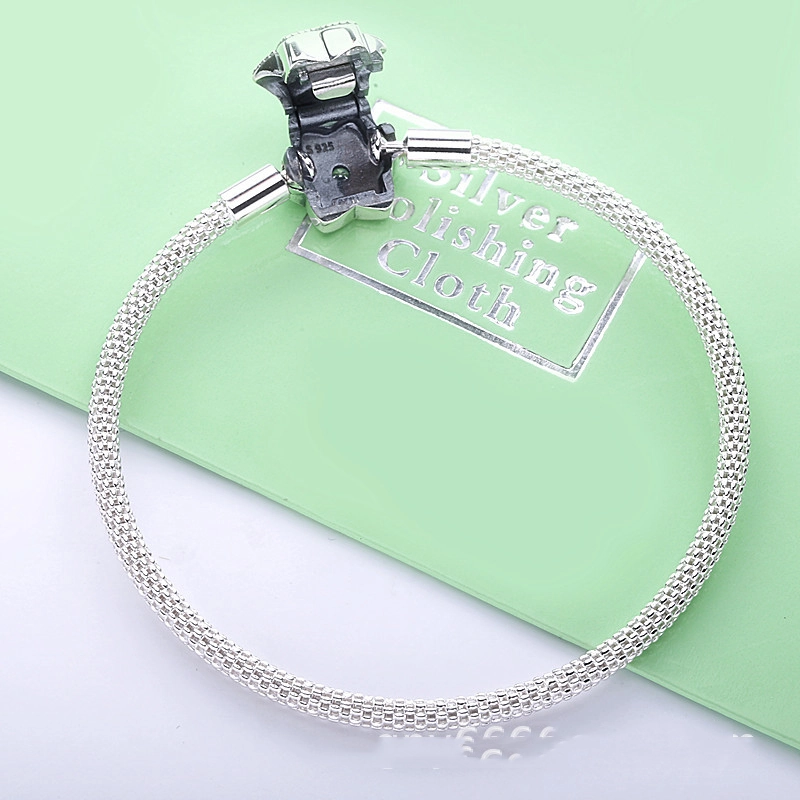 (image pour) Bracelet Argent Pandora Flocon de neige lumineux 598616C01 - Afficher 3