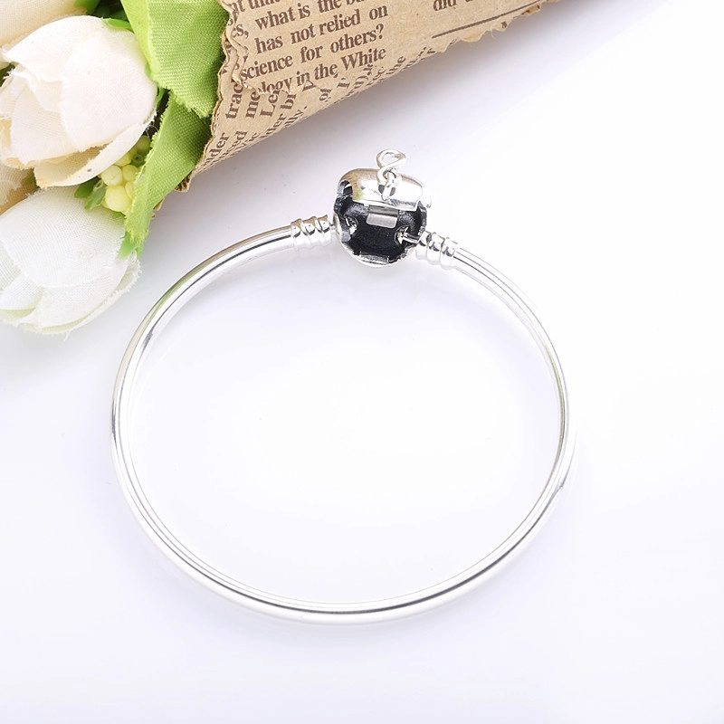 (image pour) Bracelet Fermoir Coeur infini Pandora Moments - 598891C00 - Afficher 5