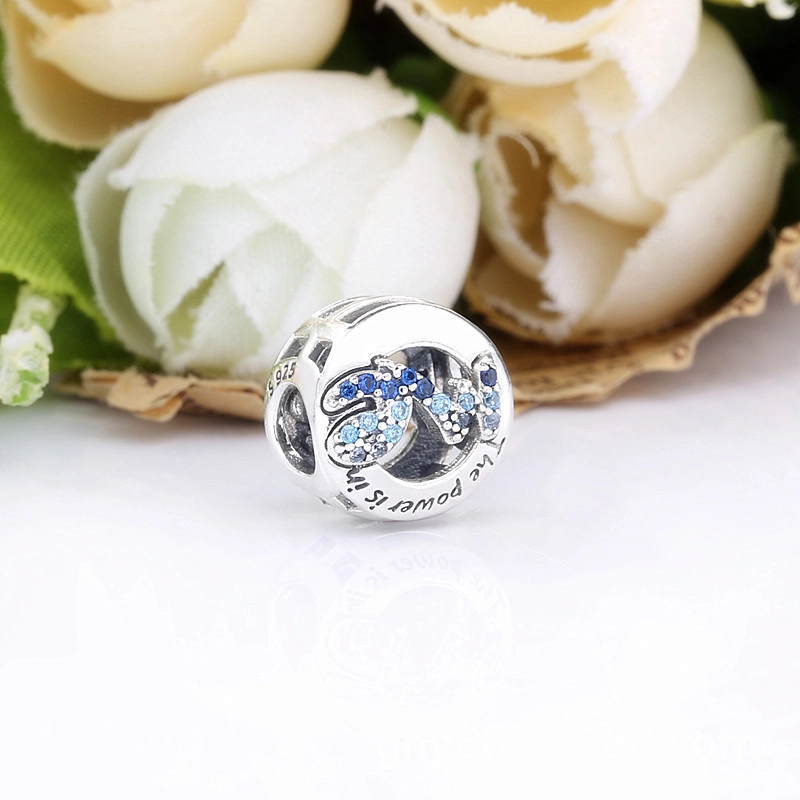 (image pour) Charm Argent Pandora Nous pouvons faire n'importe quoi 798596C01 - Afficher 3