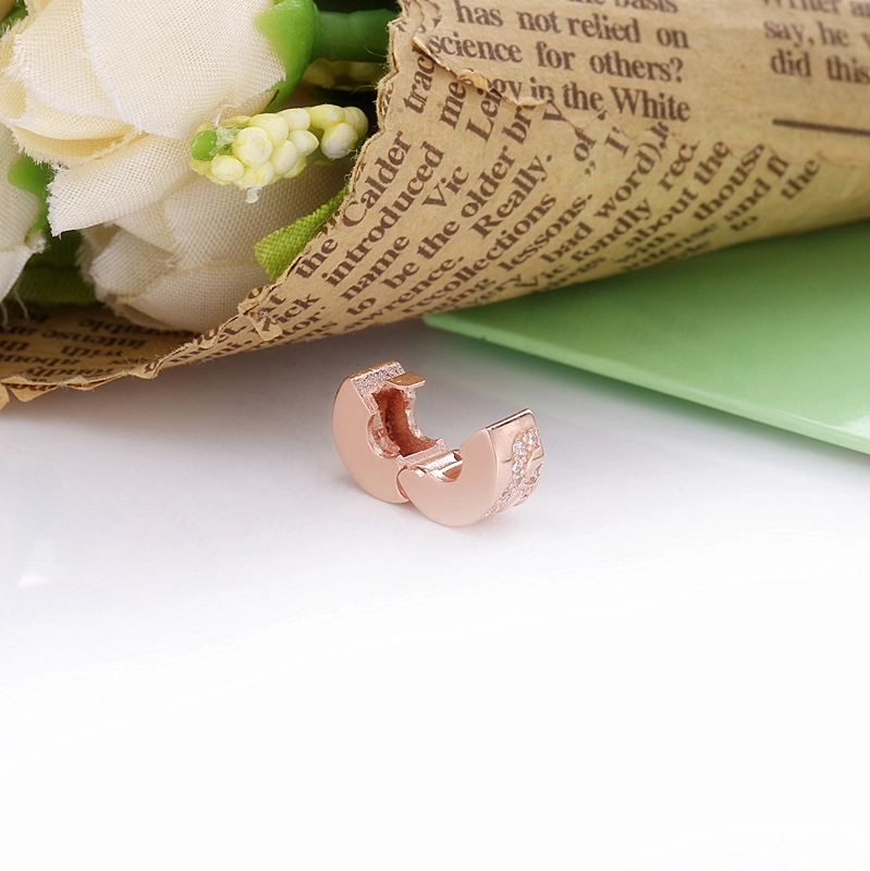 (image pour) Charm clip PANDORA espaceur motif eventail rose - 788153C01 - Afficher 5