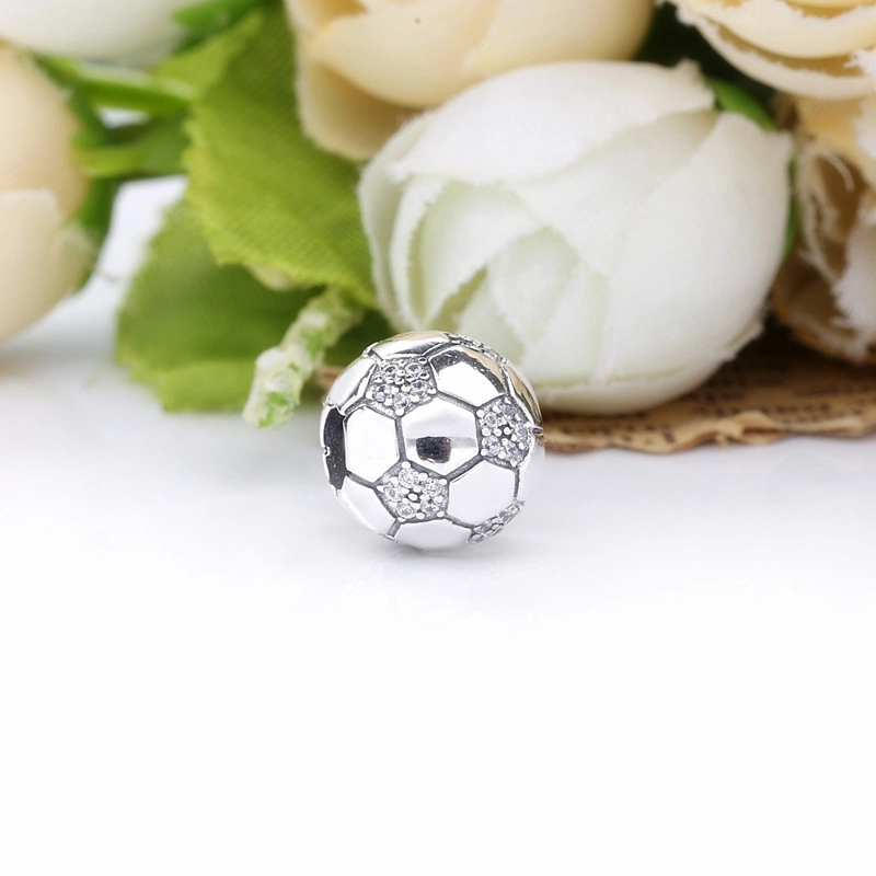 (image pour) Charm Pandora Ballon de Football Scintillant 798795C01 - Afficher 2