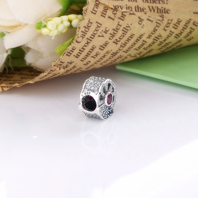 (image pour) Charm PANDORA eventail bleu rose - 798178CZMX - Afficher 4