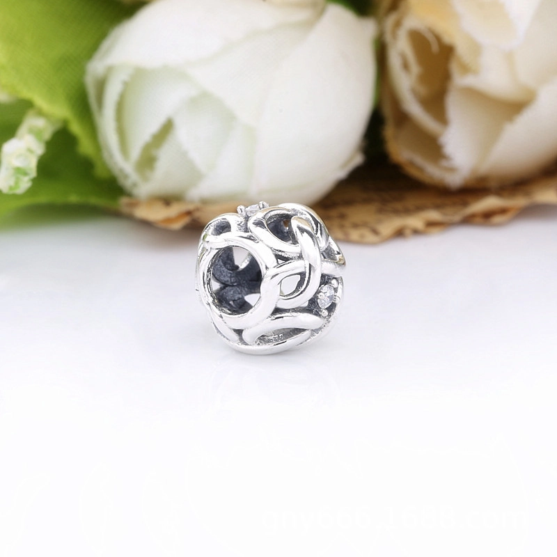 (image pour) Charm Pandora Infini Tissé Ajouré 798824C01 - Afficher 4