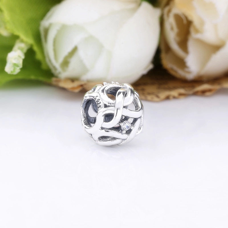 (image pour) Charm Pandora Infini Tissé Ajouré 798824C01 - Afficher 5